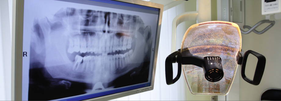 dental x-ray and light improved throughout history